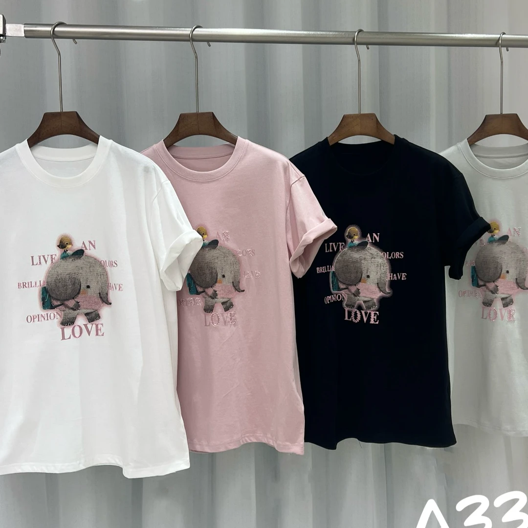超百搭巨好穿的～高品质T恤～欧货专场33199/衣长约67