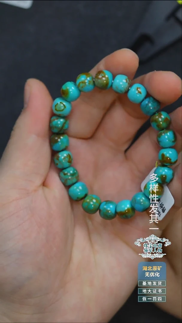 未镶嵌绿松石珠宝奇石A010