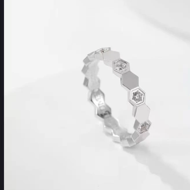 95新 Chaumet/尚美 尚美/戒指52码/指环/5582