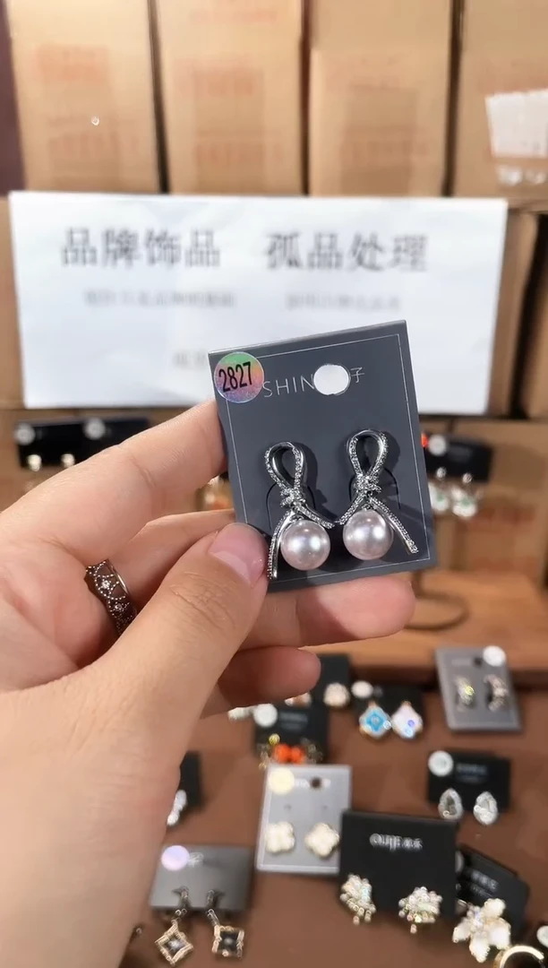 合金925银锆石萱2827