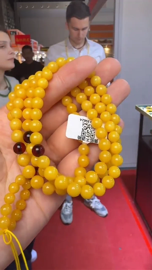 未镶嵌颈饰琥珀上海国际珠宝展假一罚十