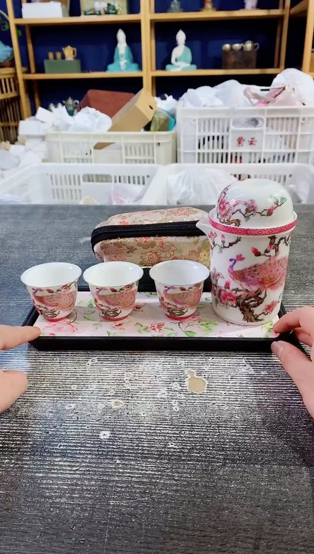 其他A20045+粉色活性炭吸水茶盘