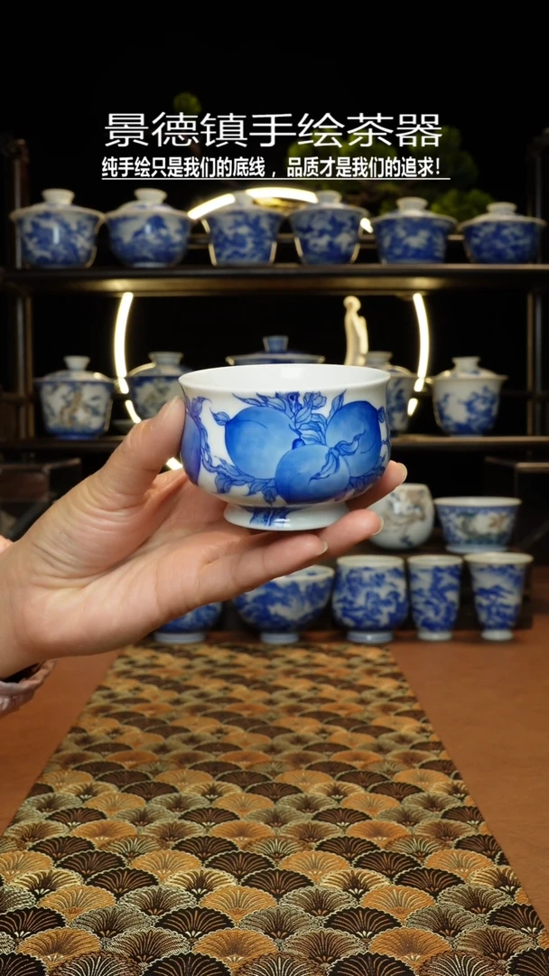 【闪购商品】纯手绘陶瓷茶具哦