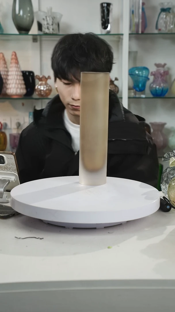 【闪购商品】高31.5轻奢琉璃花器微瑕福利