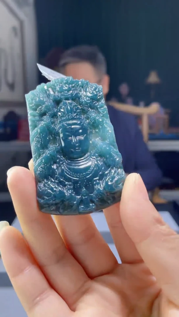 吊坠(赠链)未镶嵌翡翠翡翠