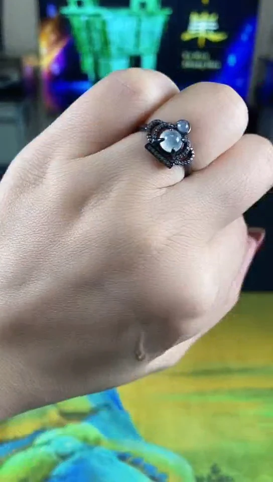 【闪购商品】翡翠颈饰银S925镶嵌001346987