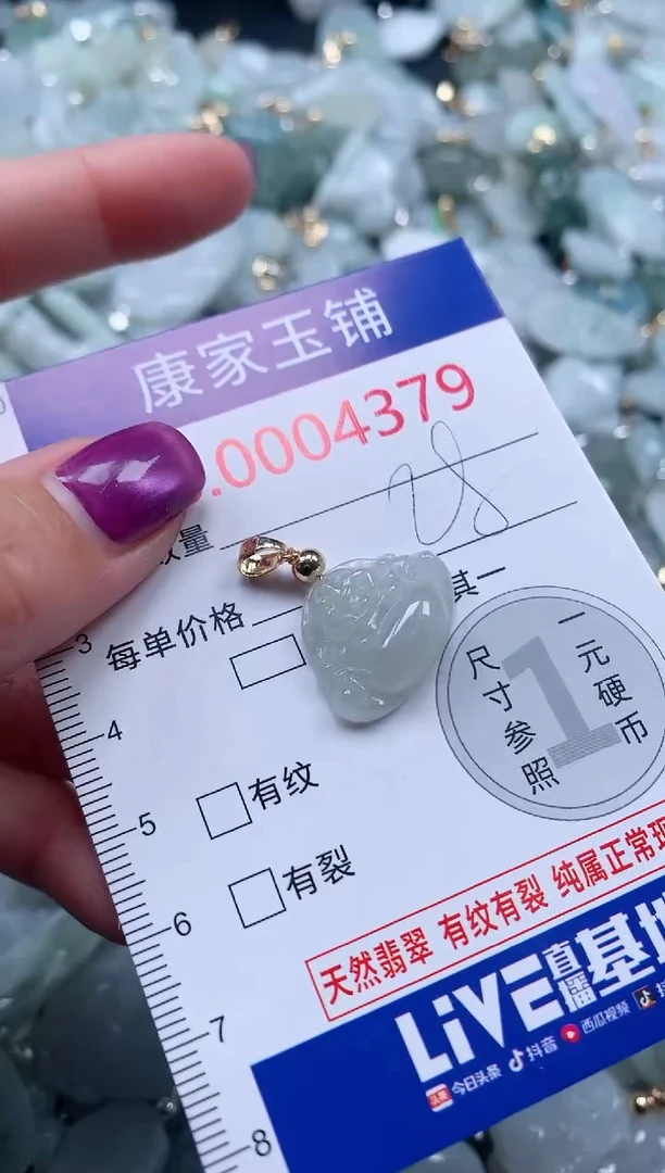 颈饰未镶嵌翡翠4379