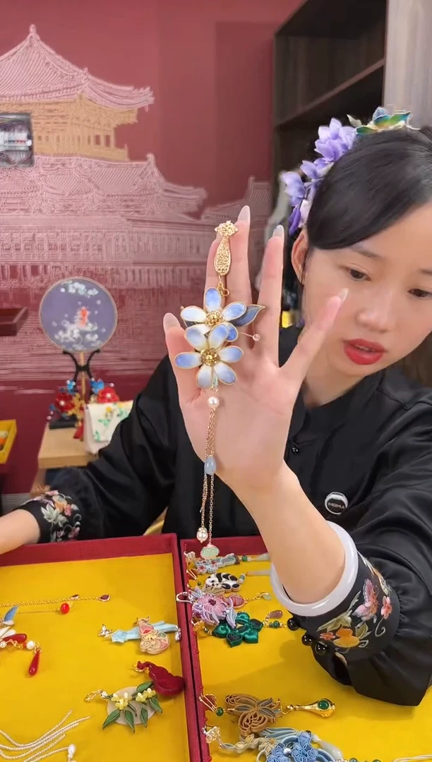 【闪购商品】刺绣 苏绣世家非遗手工（压襟）