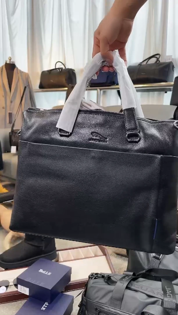 牛皮（革）韩爵绅士包包皮具262