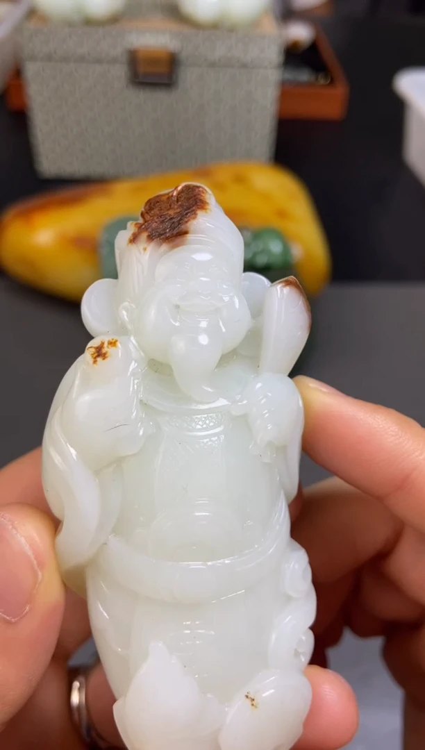 和田玉未镶嵌把件路***…1