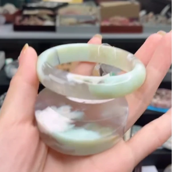 汐雅嬿选 非金属布艺手镯 樱花手镯55圈口 S9107