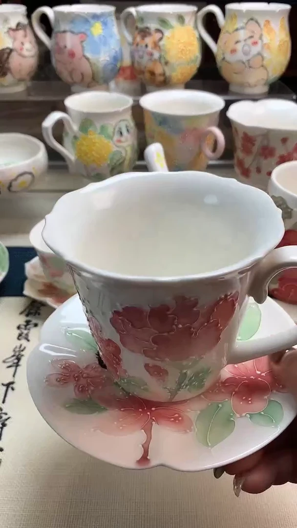 一味*芙蓉映喜杯