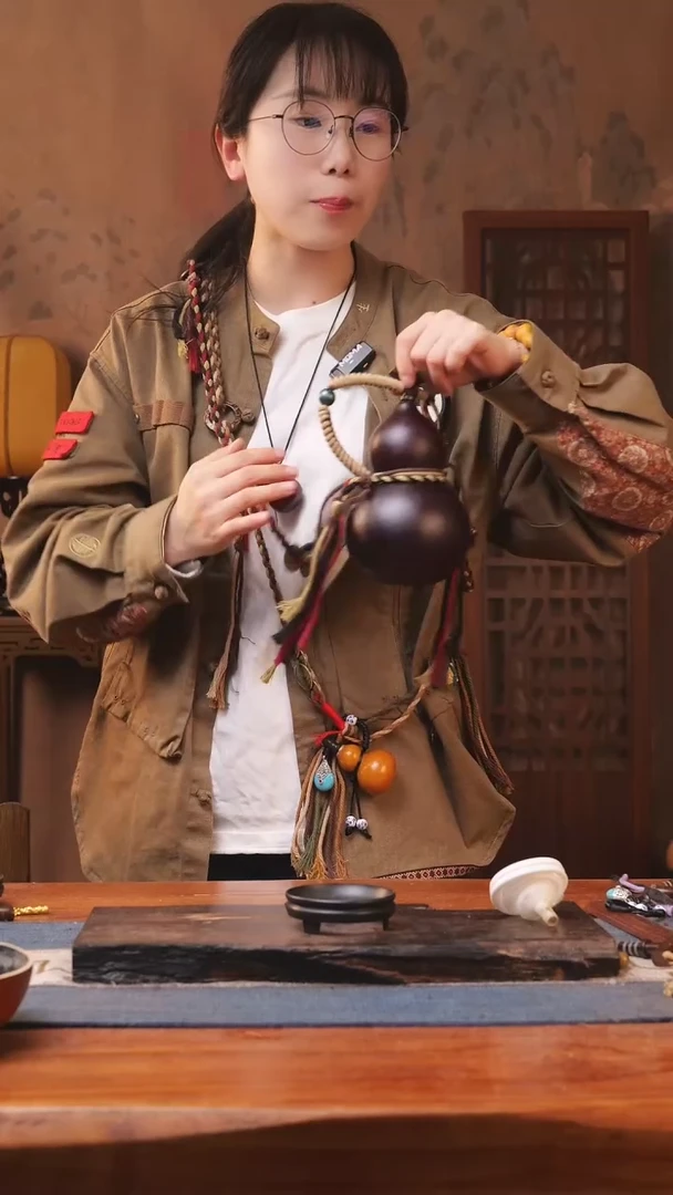 【闪购商品】381号精品大漆葫芦防腐防渗装饮料水茶酒