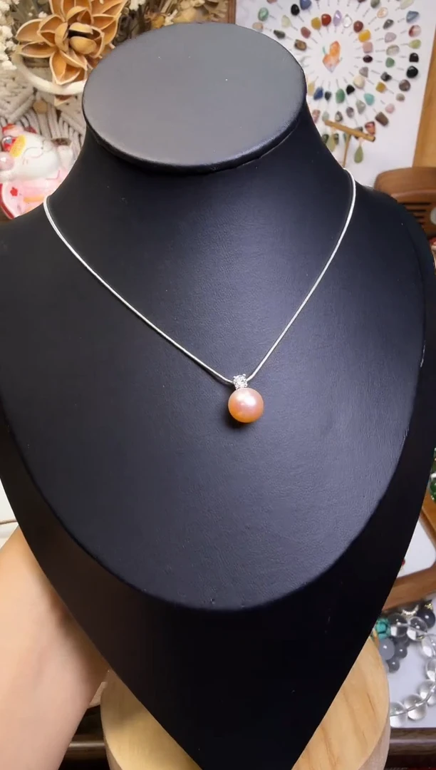 水晶摆件未镶嵌项链