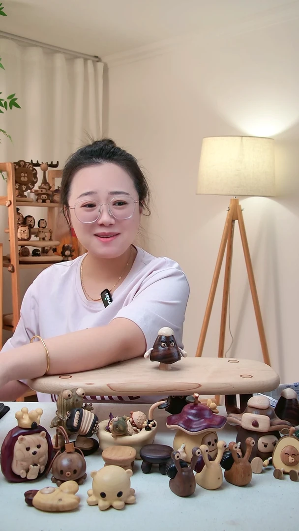 木阔叶黄檀  小树人 小摆件