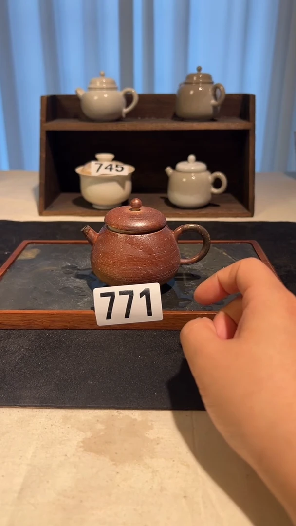 景德镇柴烧裸烧纯手工A711