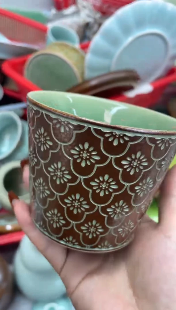 瓷特价福利 微瑕 慧仙青瓷