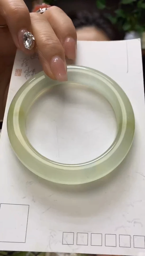 未镶嵌岫玉手镯58