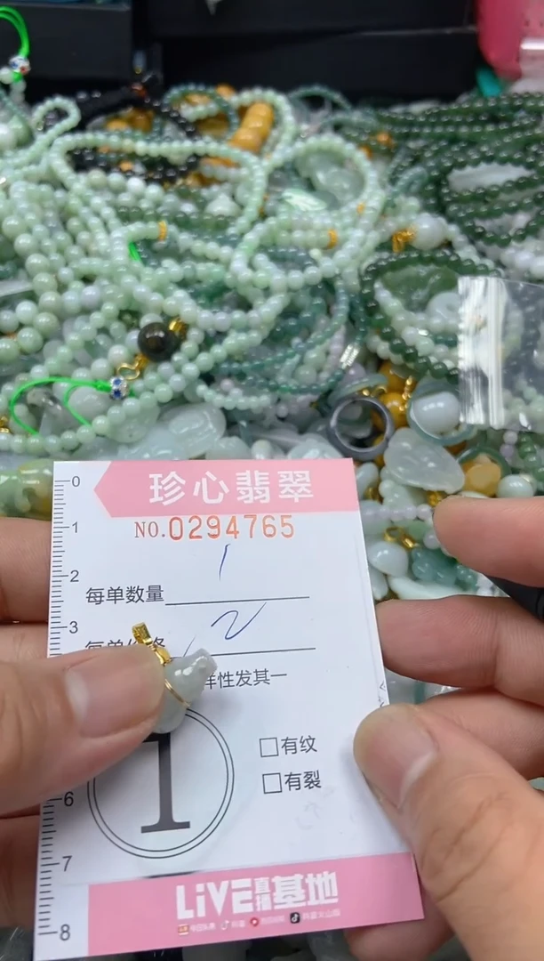 翡翠未镶嵌颈饰闪购0294765多样性发其一