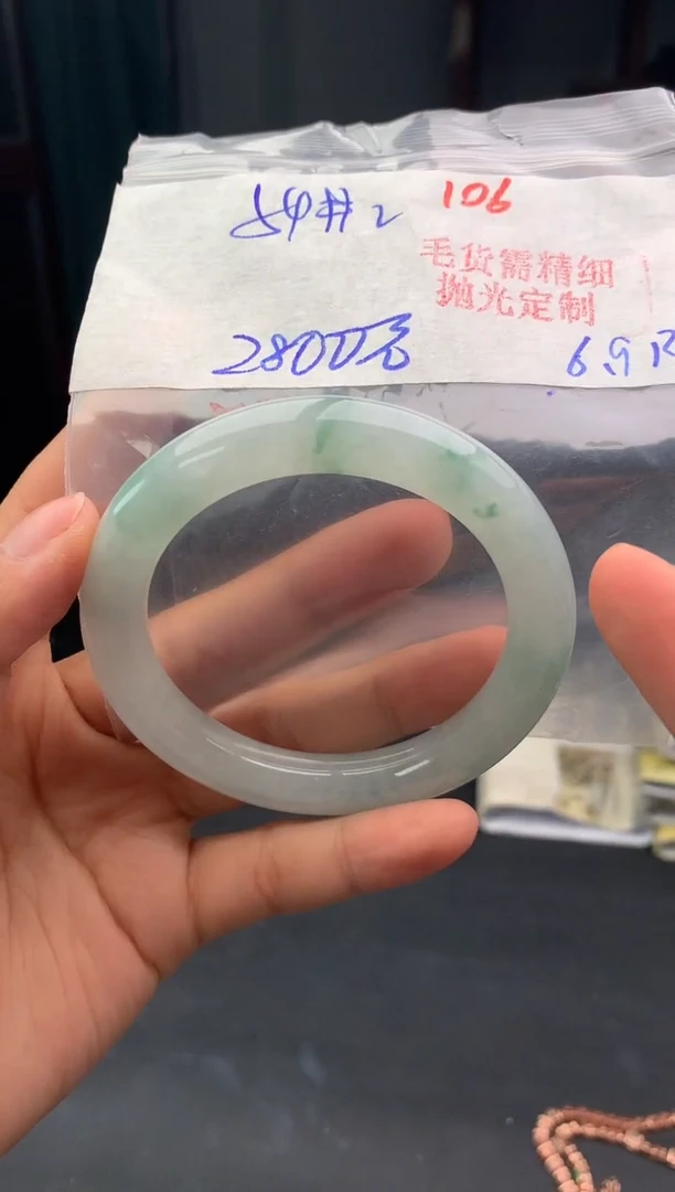 定制翡翠未镶嵌106毛货需精细抛光多样性1件2800元