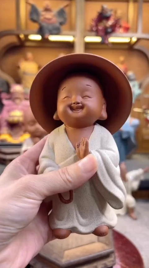 紫砂茶宠器闵茶宠摆件
