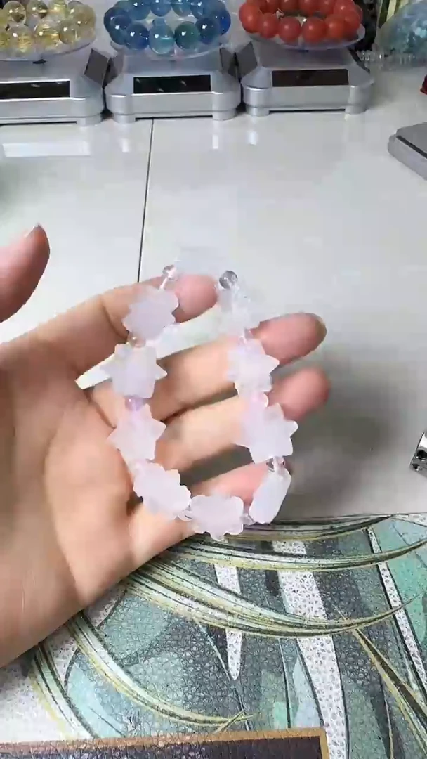 未镶嵌手链水晶矿坑瑕疵36