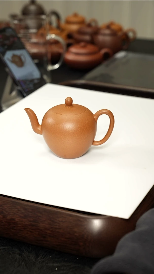 茶壶紫砂蜀南清赏系列【美人肩160cc】玉成窑老段泥