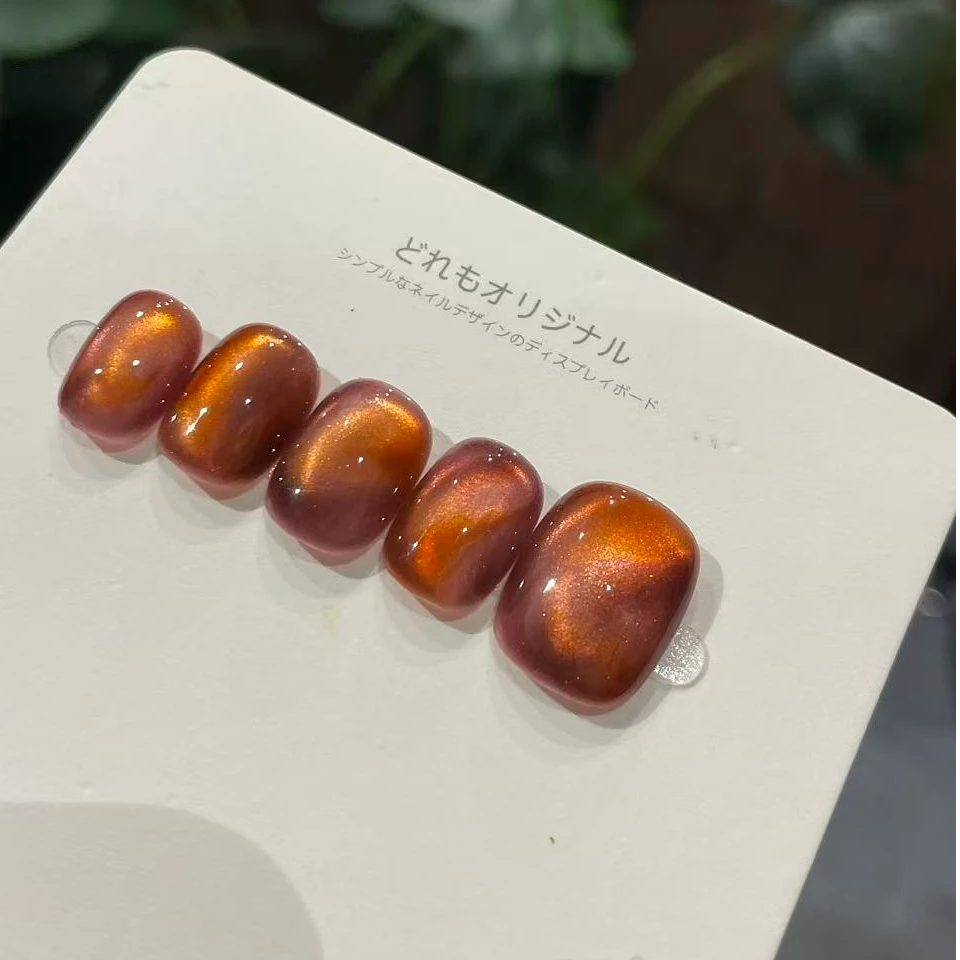 【干枯玫瑰】纯手工美甲10片装  轻奢气质