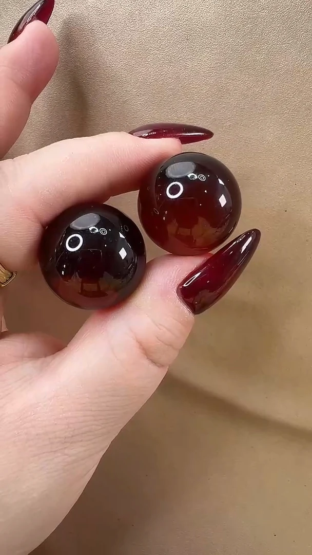 琥珀颈饰未镶嵌耳环