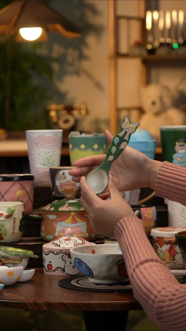 杯子瓷A233景德镇原创手工陶瓷