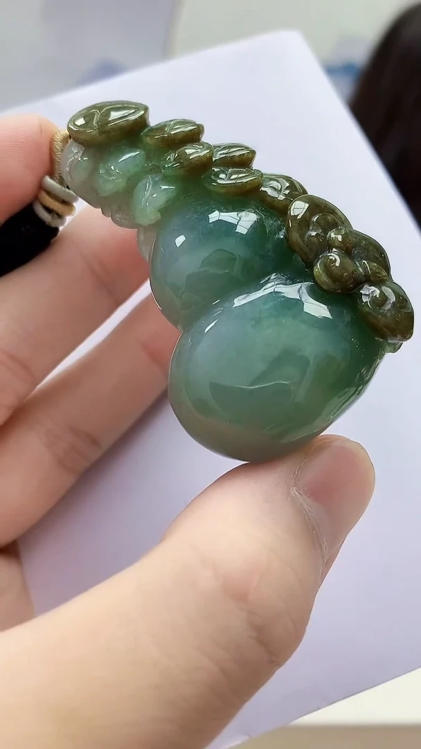 未镶嵌定制翡翠4829bb-毛货挂件66