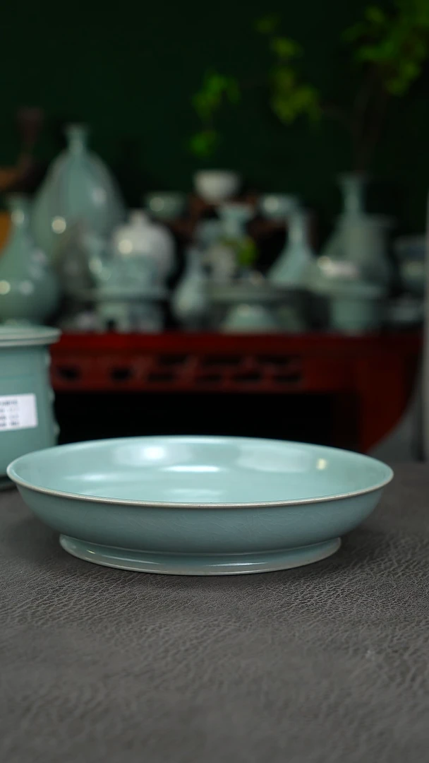 B****郎3号汝窑盘   一级品-二