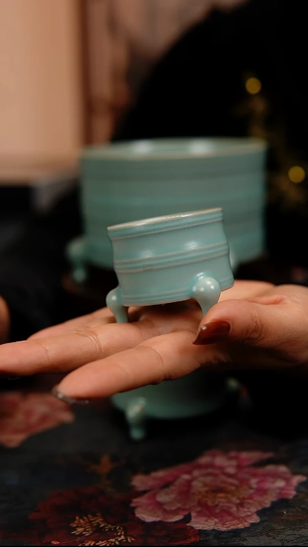 瓷片原产地原矿釉汝瓷