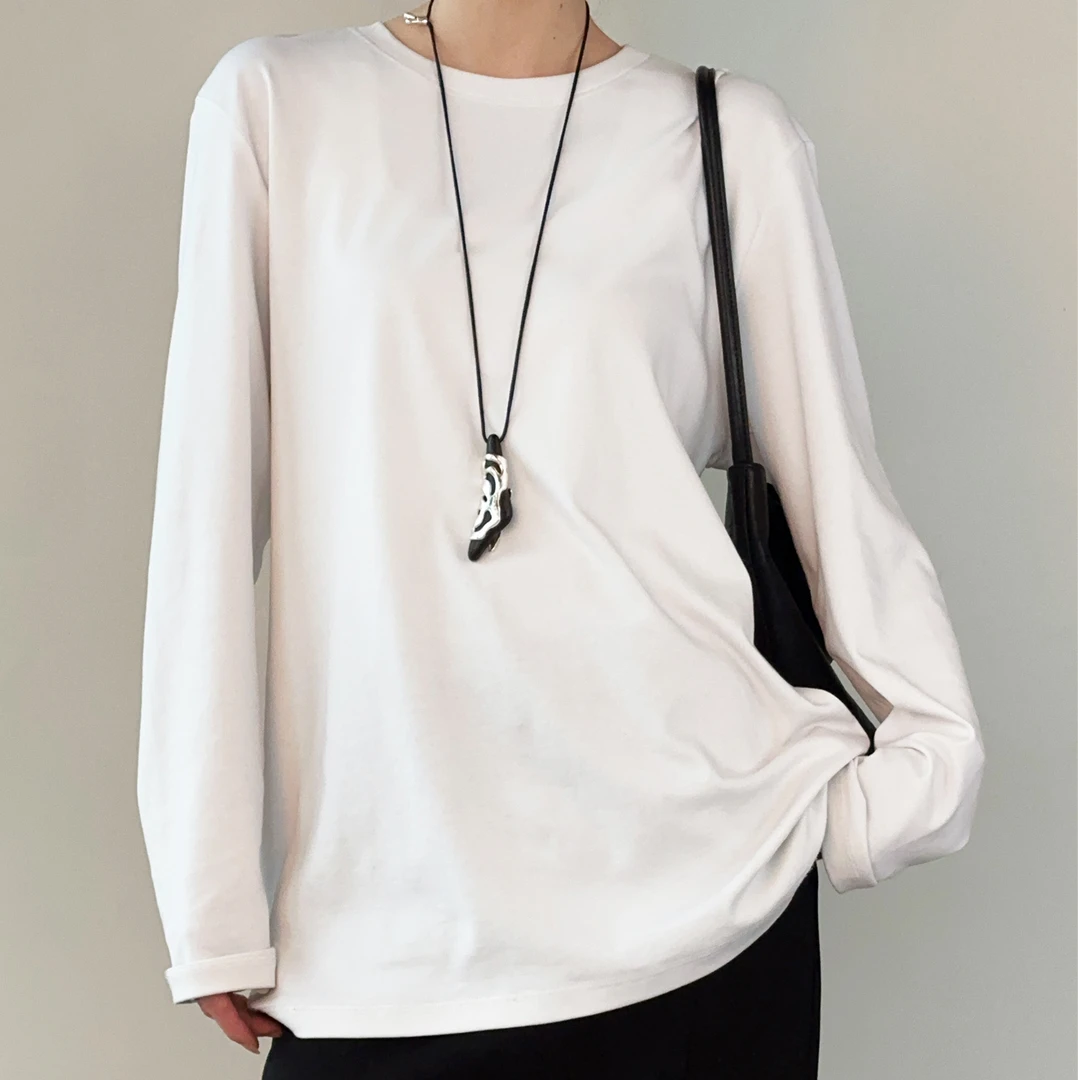 【CHU/2024SSNEW】原创设计时尚休闲百搭修身成人单品T恤CHU316