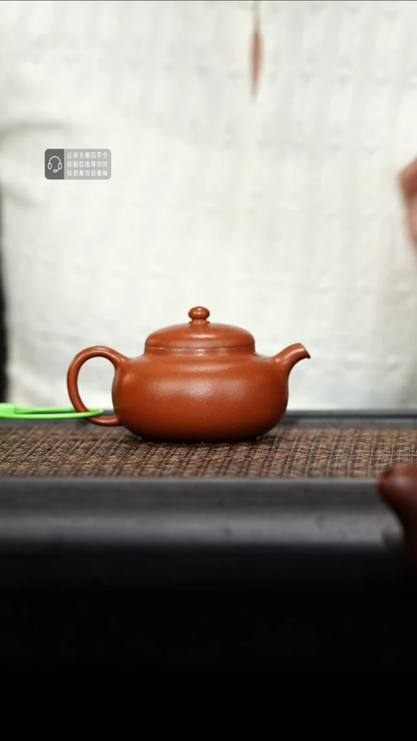 茶壶紫砂紫砂茶壶柿圆