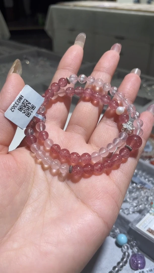 未镶嵌手串水晶手串