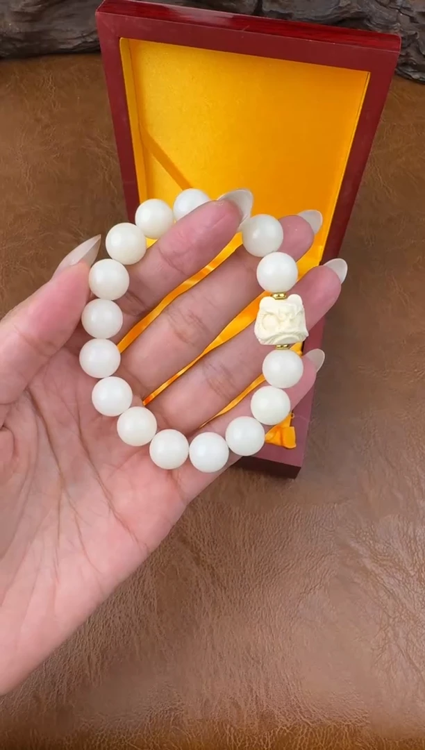 墨韵阁文玩白玉菩提链接@@lsc047