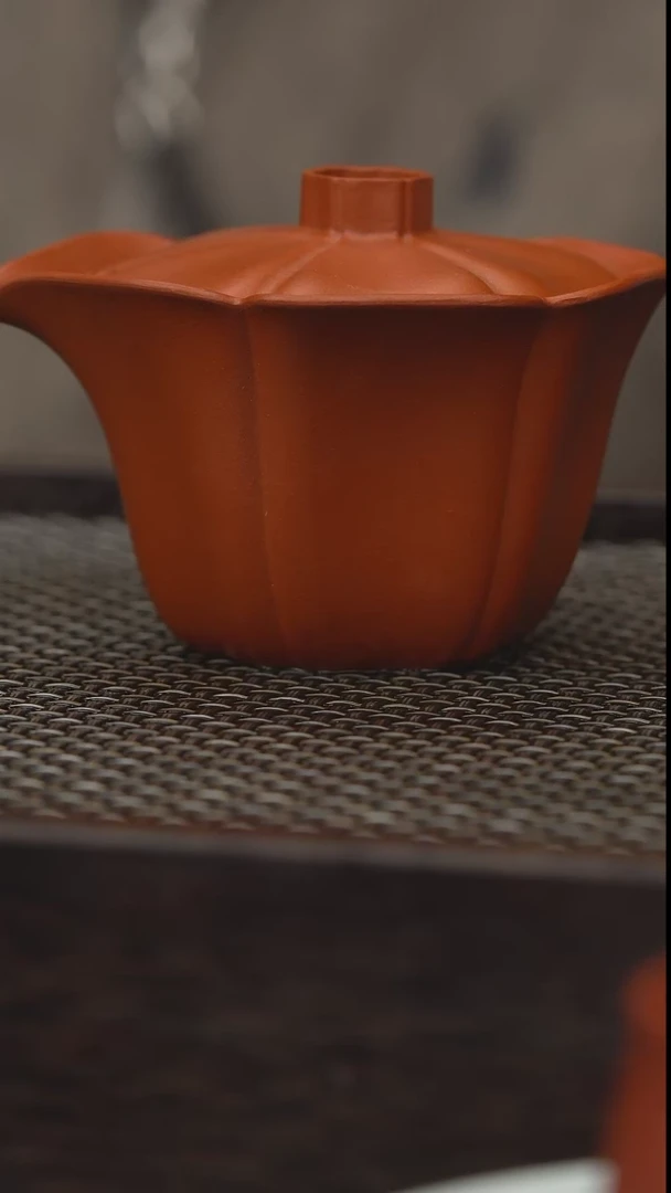 【闪购商品】紫砂杯子B40荷叶杯（多样性发其一）