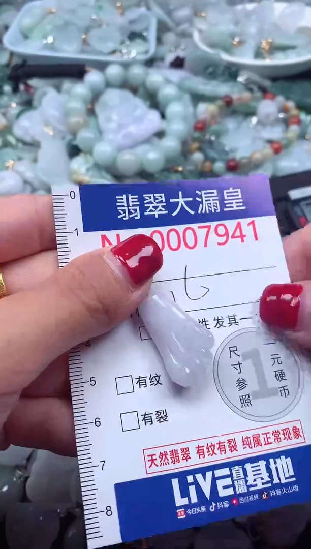 颈饰未镶嵌翡翠7941