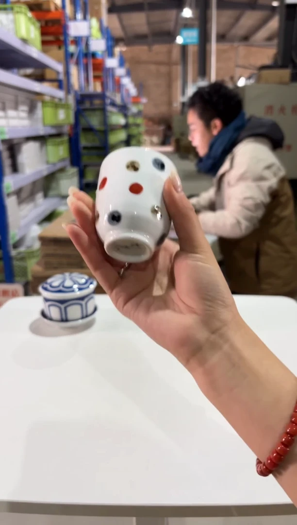 玻璃纸微微瑕福利茶杯