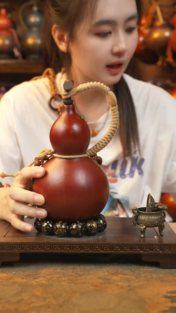 435大漆一物一拍记葫堂出品【不带手串】