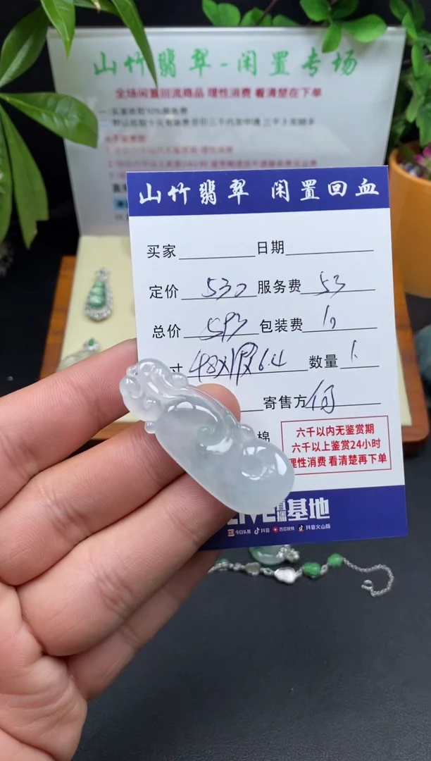 颈饰未镶嵌翡翠3001679