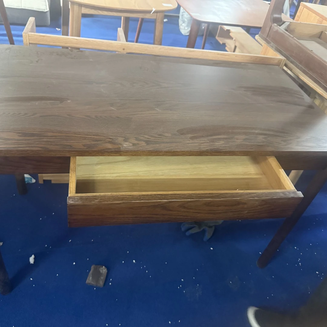 北美红橡实木书桌