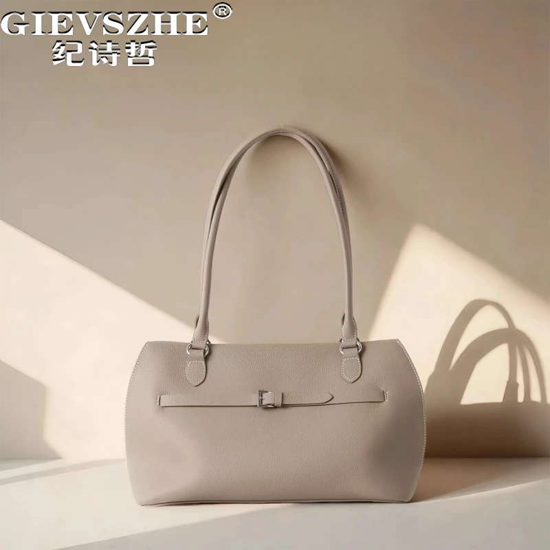 纪诗哲包包女款托特包通勤贝壳包腋下包送女友老婆生日情人节礼物