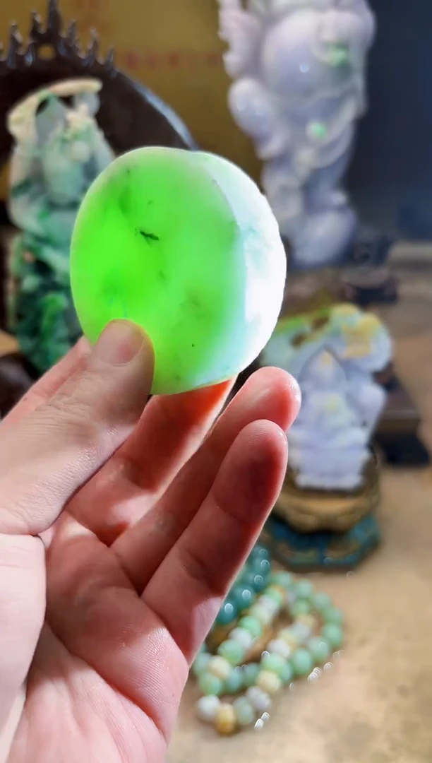 未镶嵌挂件翡翠A货张麦9853