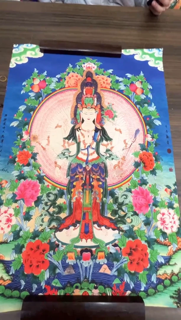 卷轴画唐卡16058