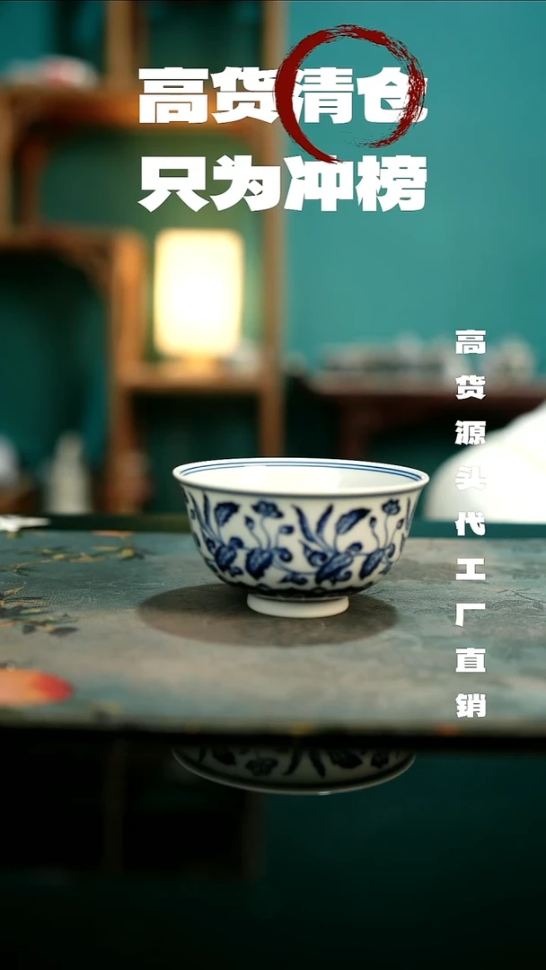 景德镇手工手绘主人杯