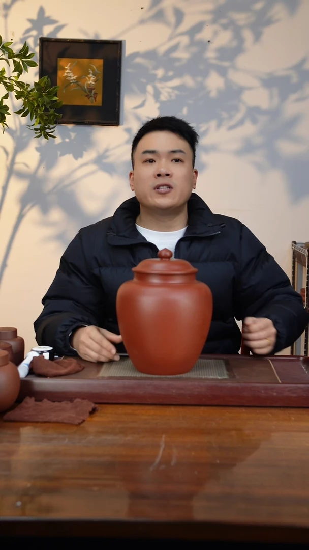 宜兴原矿紫砂茶叶罐