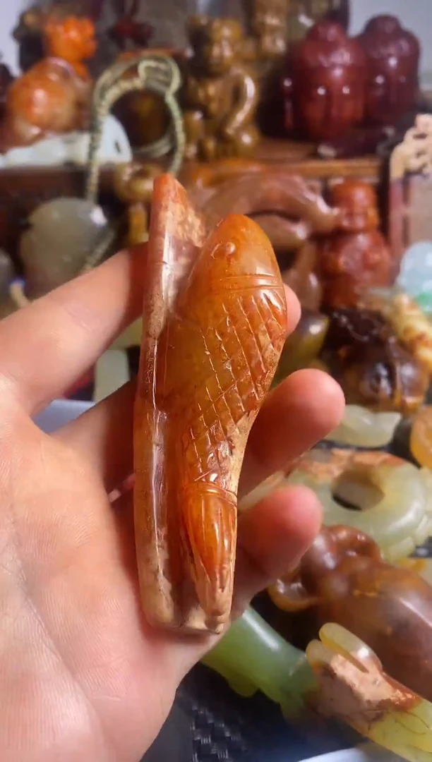 未镶嵌岫岩老玉（透闪石质玉）摆件未镶嵌