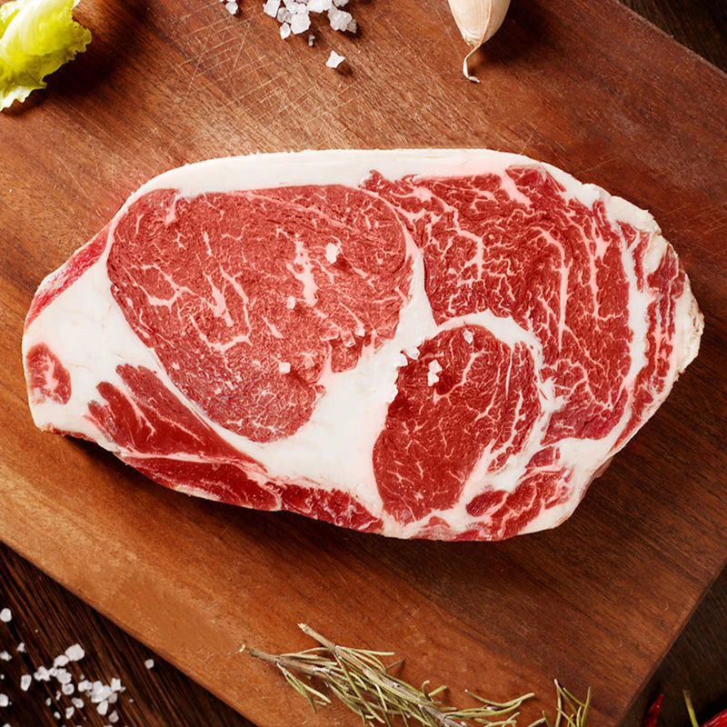 原切牛排眼肉进口整条巴西冷冻牛肉健身牛扒肉2斤原味